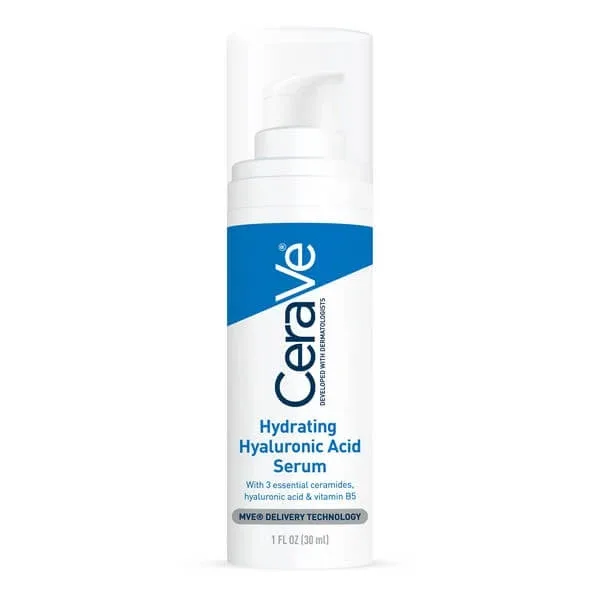 CeraVe Acid hialuronic Ser hidratant pentru față 30ml Non comedogenic Fără parfum — preț și oferte