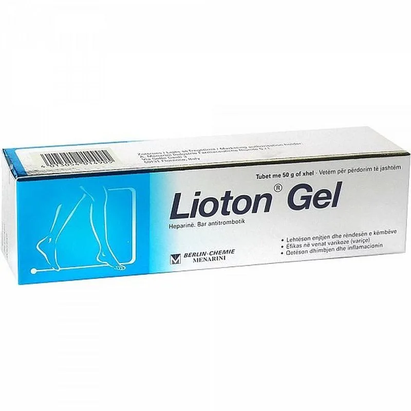 Lioton Gel, 100000 U.I./100 g, Menarini | 50 g BERLIN CHEMIE — preț și oferte