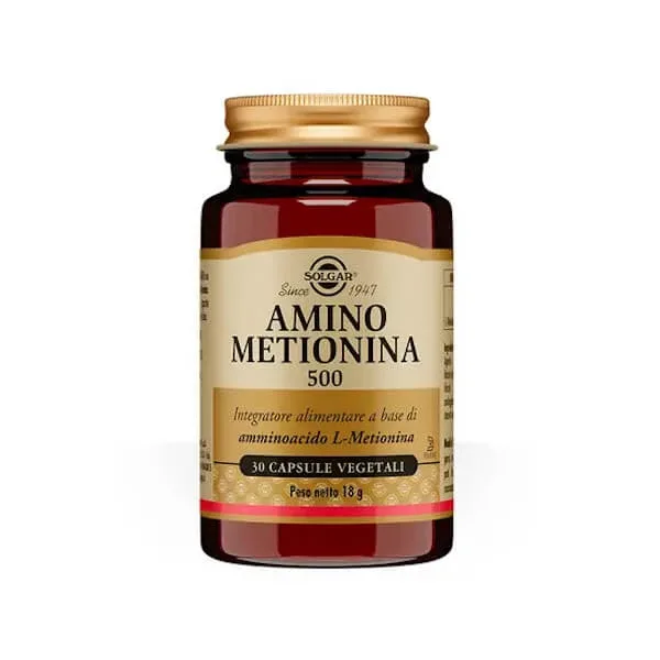 Amino Metionină 500 30 Capsule vegetale — preț și oferte