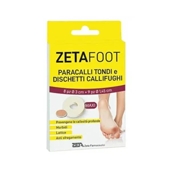 Zeta Foot Round Wall Protector 8 bucăți + Corn Pad 9 bucăți — preț și oferte