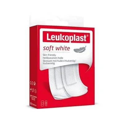 Leukoplast Soft alb 72 X 19 cm 20 bucăți — preț și oferte