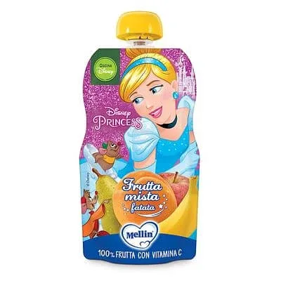 Mellin Merenda Frutta Mista Disney 110g 9Mesi+ — preț și oferte