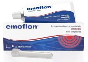 Emoflon unguent rectal 25 G