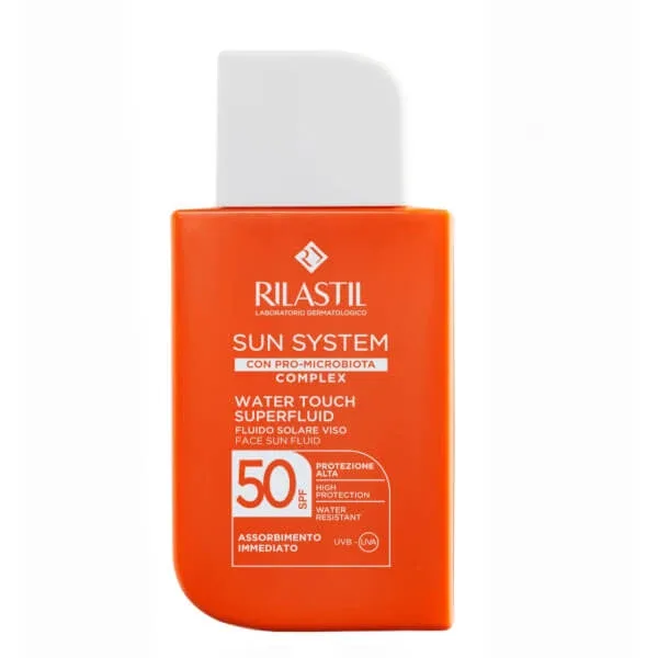 Rilastil Sun System SPF50 superfluid cu atingere cu apă — preț și oferte
