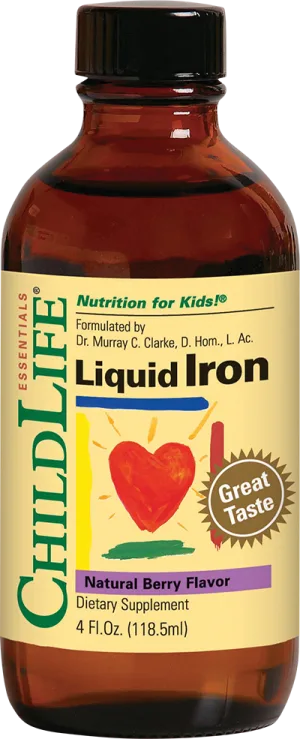 LIQUID IRON 10MG 118.5ML