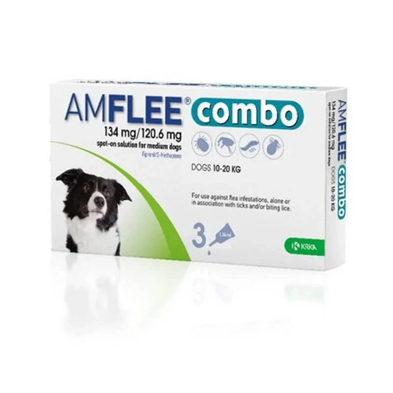 AMFLEE COMBO*3PIP134MG+120.6MG — preț și oferte