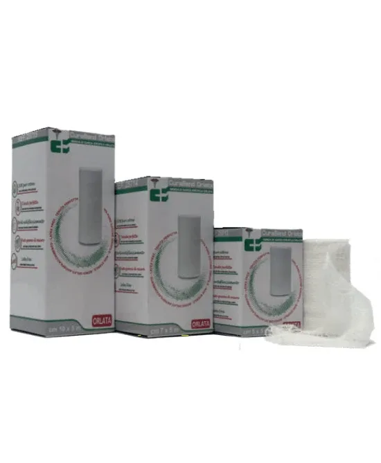 Bumbac pur hidrofil non-elastic de îngrijire a bandajului de tifon Orlated Anti-Fray 7 X 500 Cm — preț și oferte