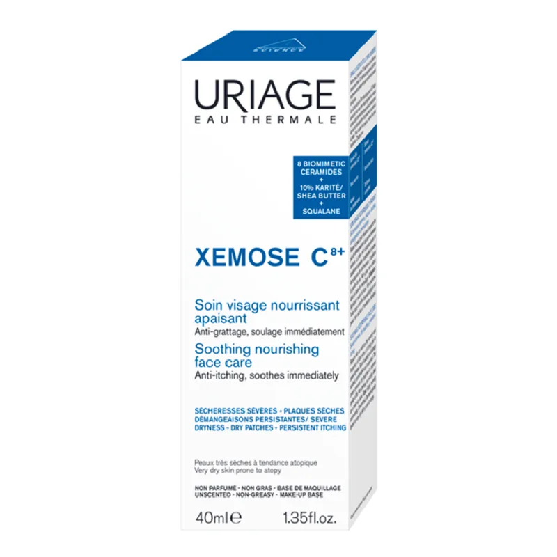 Crema calmanta de fata Xemose C8+, 40 ml, Uriage — preț și oferte
