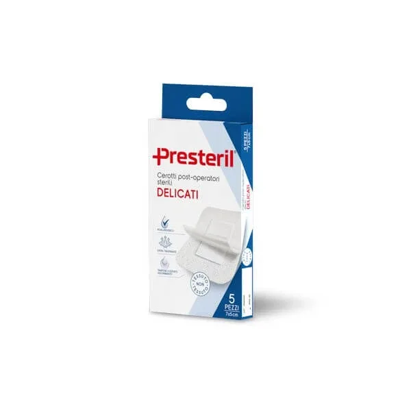 PRESTERIL Plasturi post-operatorii blânzi 5x7cm - 5 bucăți — preț și oferte