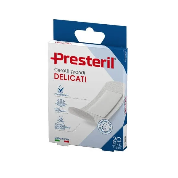 PRESTERIL Tencuieli delicate mari 7x3 cm - 20 bucăți — preț și oferte