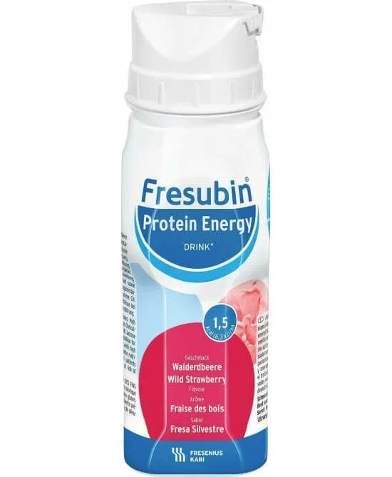 Fresubin Protein Energy Căpșuni 4 X 200 Ml — preț și oferte