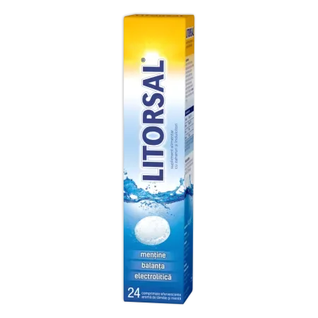 Litorsal, Zdrovit | 24 comprimate efervescente NP PHARMA — preț și oferte