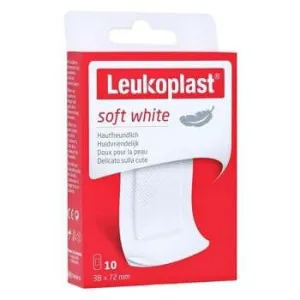 Leukoplast Soft alb 72 X 38 cm 10 bucăți