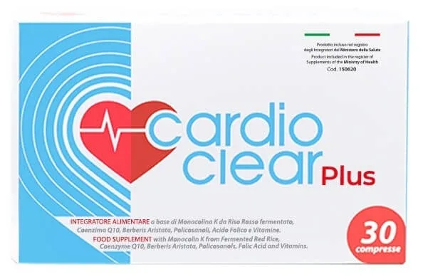CARDIOCLEAR PLUS 30CPR — preț și oferte