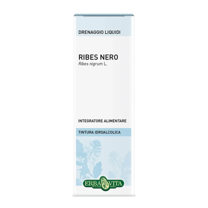 Tinctura hidroalcoolică de frunze de coacăz negru 50ml Erbavita — preț și oferte