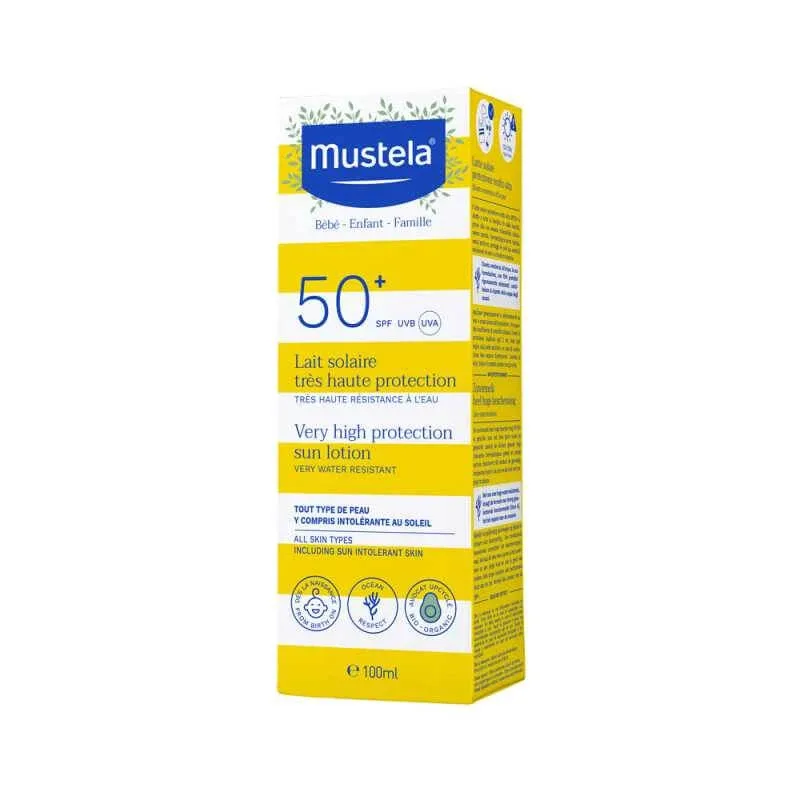 Mustela Spf50+ Lapte de soare 100ml — preț și oferte