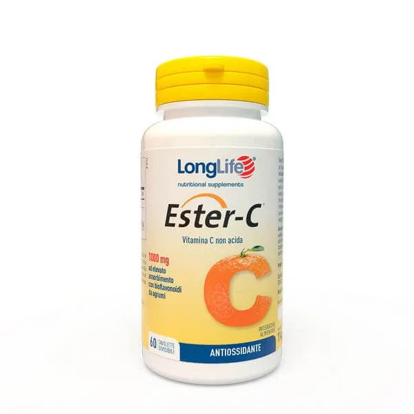 LONGLIFE ESTER C 1000MG 60TAV — preț și oferte