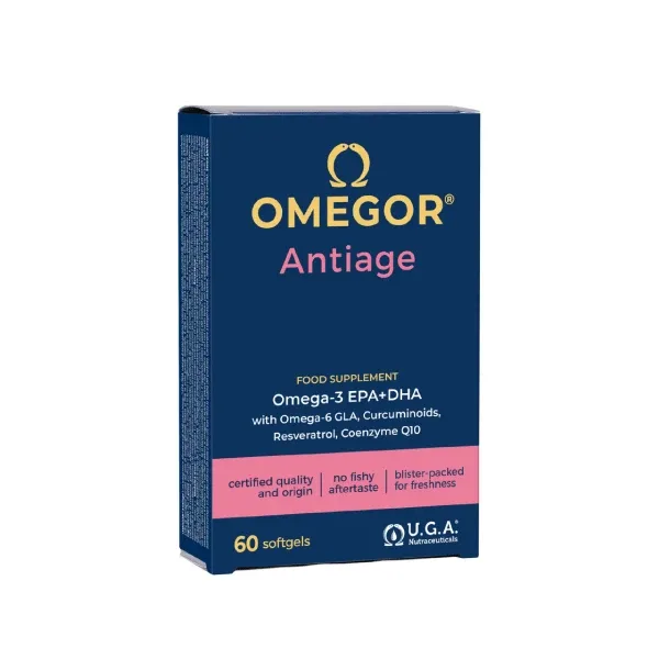 Omegor Antiage 60 capsule moi — preț și oferte
