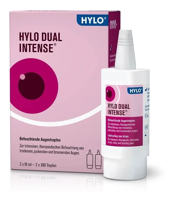 PICĂTURI PENTRU OCHI HYLO DUAL INTENSE 2FL — preț și oferte