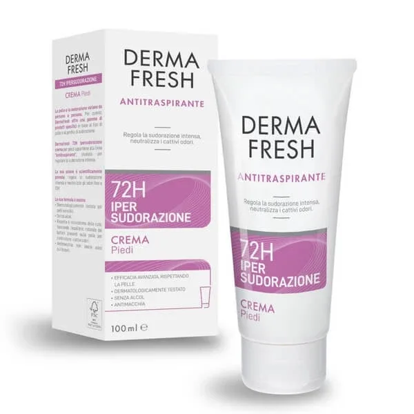 Dermafresh Picioare Transpirație 72h spray 100 ml — preț și oferte