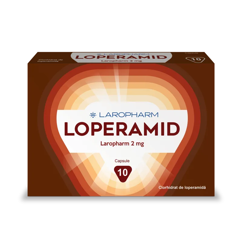 Loperamid 2mg, Laropharm | 10 capsule — preț și oferte