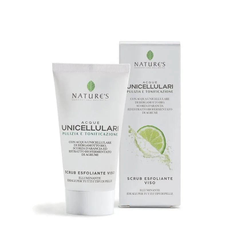 NATURE'S Unicellular Water Facial Exfoliating Scrub 50ml — preț și oferte