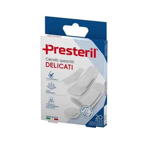 PRESTERIL Tencuieli ușoare asortate 4 pachete - 20 bucăți — preț și oferte