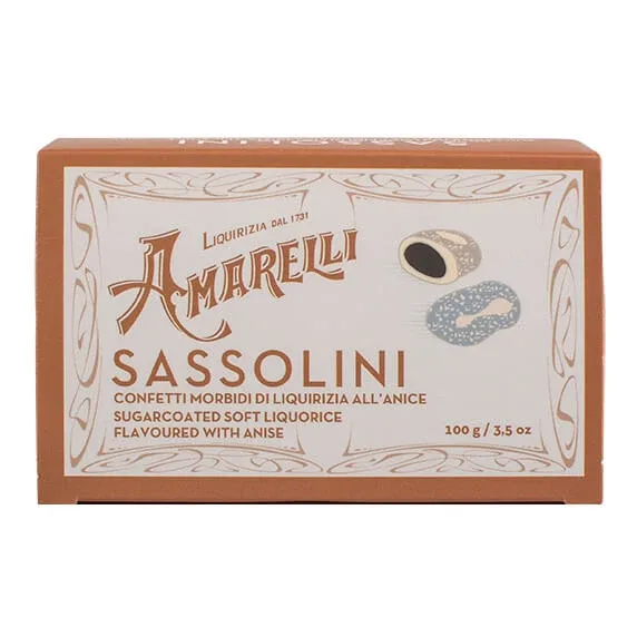 Licorice Sassolini Sacchetto 100g — preț și oferte