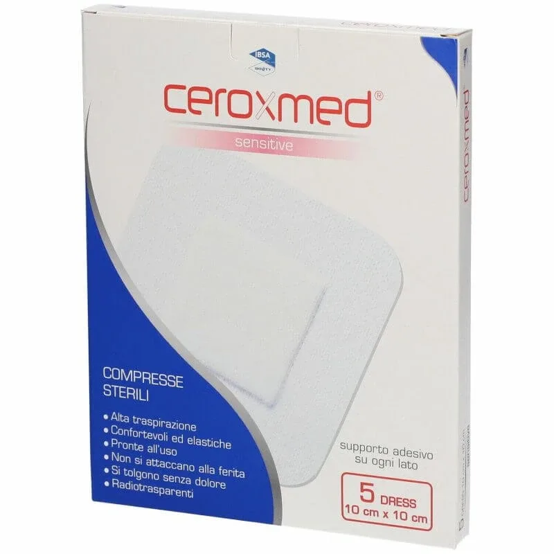 Ceroxmed Dress Tablete sterile 10x10 IBSA 5 bucăți — preț și oferte