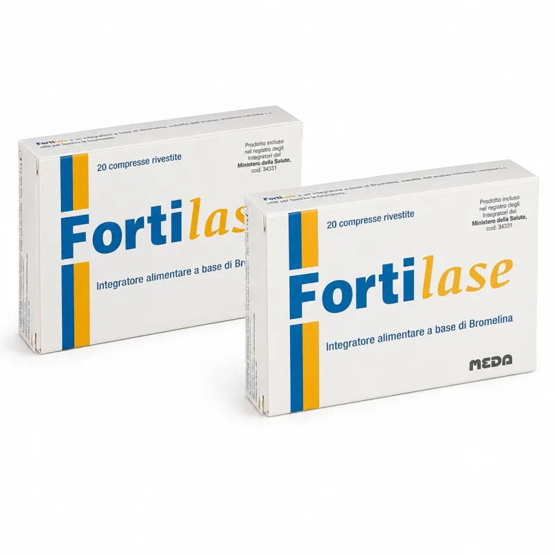 Fortilase 2x20 comprimate Meda Pharma — preț și oferte