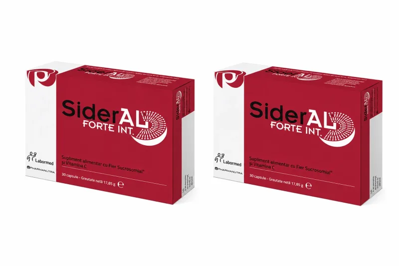 SiderAL Forte, 2 x 30 capsule, Zentiva — preț și oferte