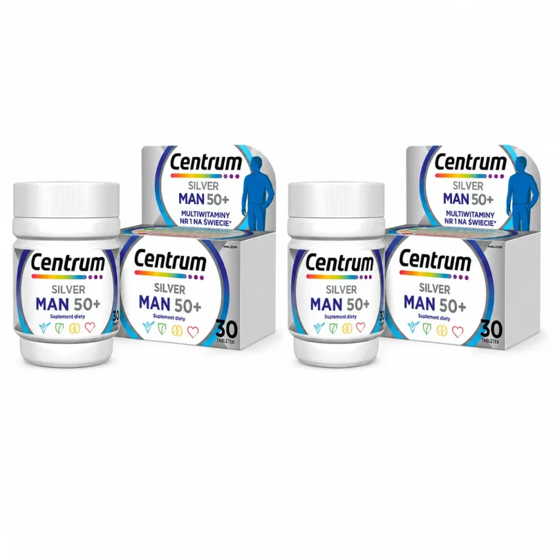 Centrum Man 50+, 2x30 comprimate — preț și oferte