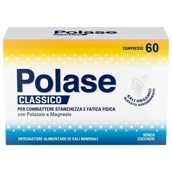 Polase supliment salin cu potasiu și magneziu 60 comprimate — preț și oferte