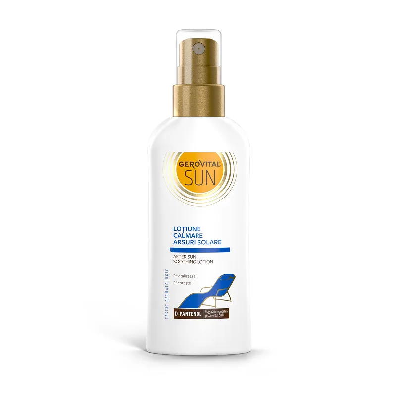 Lotiune calmare arsuri solare Sun, Gerovital , Farmec | 150 ml — preț și oferte