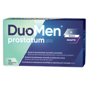 DuoMen Prostatum, 28 comprimate de zi + 28 comprimate de noapte, Zdrovit