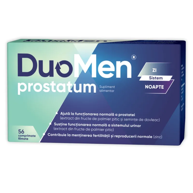 DuoMen Prostatum, 28 comprimate de zi + 28 comprimate de noapte, Zdrovit — preț și oferte