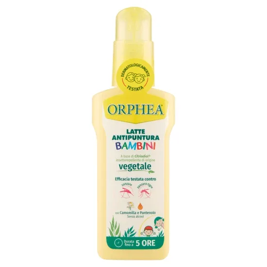 Lotiune naturala pentru copii anti-intepaturilor de insecte, 100 ml, Orphea — preț și oferte