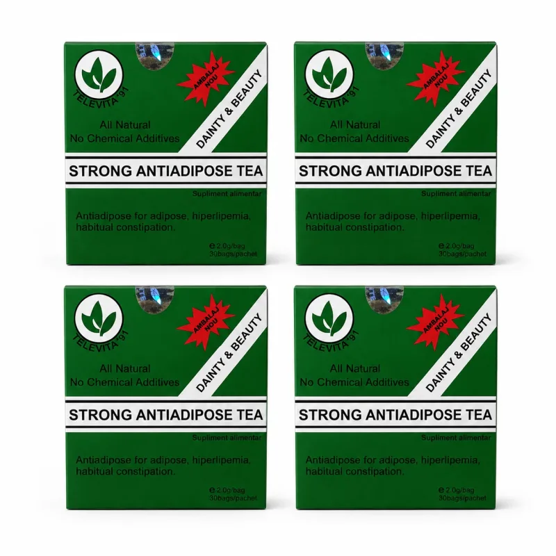 Ceai antiadipos Strong, 4x30 plicuri, Televita — preț și oferte