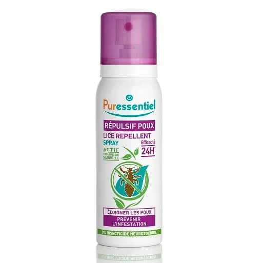Spray Repelent anti-paduchi, 75 ml, Puressentiel — preț și oferte