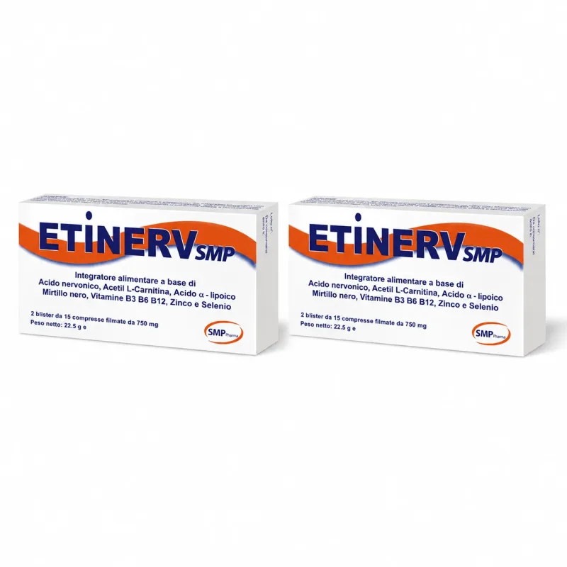 Etinerv smp 750 mg, 2x30 comprimate, SMP Pharma  — preț și oferte