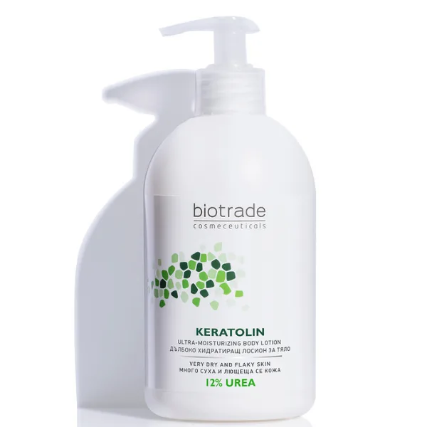 Lotiune de corp cu 12% uree Keratolin Body | 400 ml BIOTRADE — preț și oferte