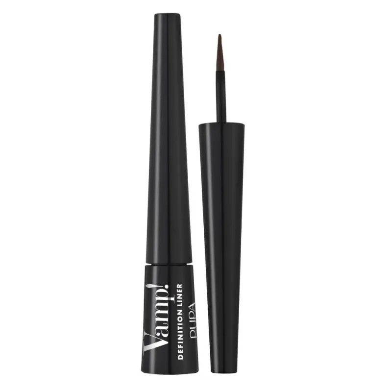 Pupa Milano Vamp! Pensulă eyeliner 200 Brown, 2.5 ml — preț și oferte