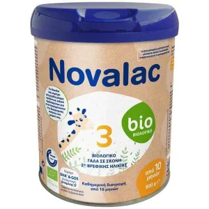 NOVALAC Bio 3 Lapte praf organic pentru al treilea copil 800g