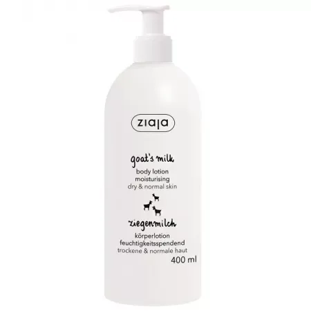Lotiune de corp cu lapte de capra, Ziaja | 400 ml — preț și oferte