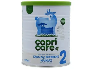 CAPRI CARE No2 Lapte pentru bebeluși pe bază de lapte de capră, din luna a 6-a, 400gr