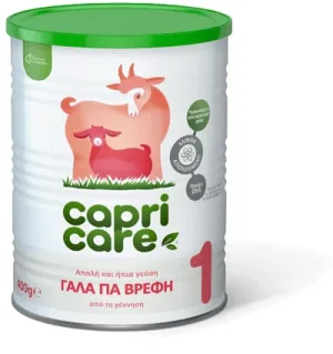 CAPRI CARE Lapte pentru copii pe bază de lapte de capră de la naștere până la 6 luni, 400gr