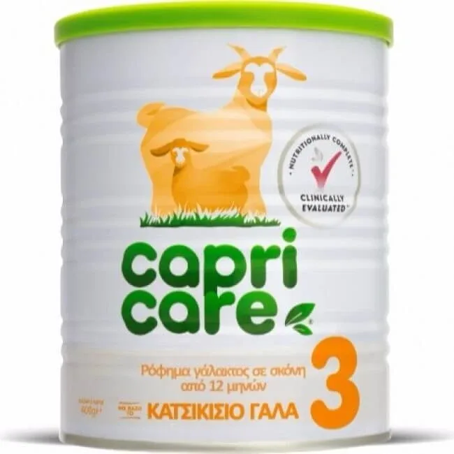 CAPRI CARE No3 Lapte praf de capră pentru copii de la 12 luni 400g — preț și oferte