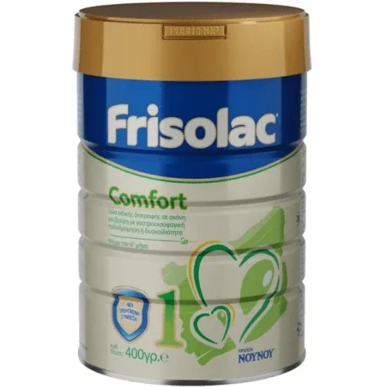 FRISOLAC Comfort No1 Lapte praf pentru bebeluși pentru reflux sau constipație de la naștere 400g — preț și oferte