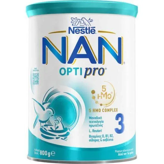NAN Optipro Băutură de lapte praf de la 12+ luni 800gr — preț și oferte