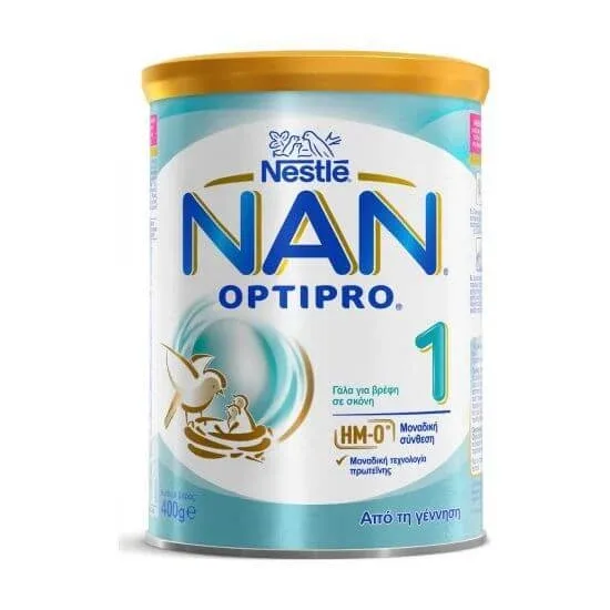 NAN Optipro No1 Lapte praf pentru bebeluși 400g — preț și oferte